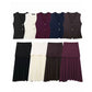 European And American Style Button Knitted Vest Skirt