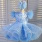 Light Luxury Short-sleeved Dress For Children