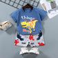 Children's Short-sleeved Suit Pure Cotton