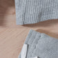 Autumn Children Three-color Sunken Stripe T Two-piece Suit