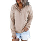 Manteau à manches longues pour femme, pull ample et décontracté à capuche