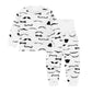 Ensemble de vêtements d'automne pour bébé, sous-vêtements en coton pour bébé
