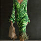 Womens Knitted Effect Sweater Dress