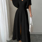 Elegant And Sophisticated V-neck Long Evening Gown