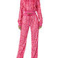Velvet Love Printed Hooded Sweater Fashion Suit Women