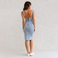 Jupe en jean sexy européenne et américaine pour fille sexy avec taille élastique