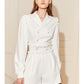 Sweetheart Waist Suit Jumpsuit Petite