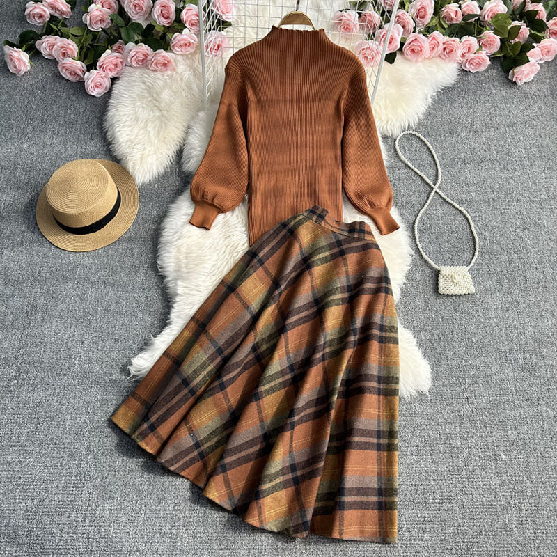 Ensemble deux pièces jupe femme tendance