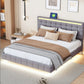 Linen Flat Double Bed