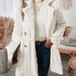 Women's Button Long Sleeve Coat