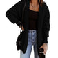 Women's Plush Long-sleeved Top Coat