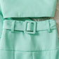 Girl's Casual Korean Wide-leg Pants Set