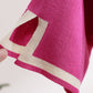 Ensemble deux pièces en tricot de soie glacée de style classique pour femme, printemps et été