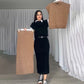 Women's Slimming Dress Two-piece Suit