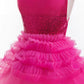 Robe à paillettes pour enfants européens et américains