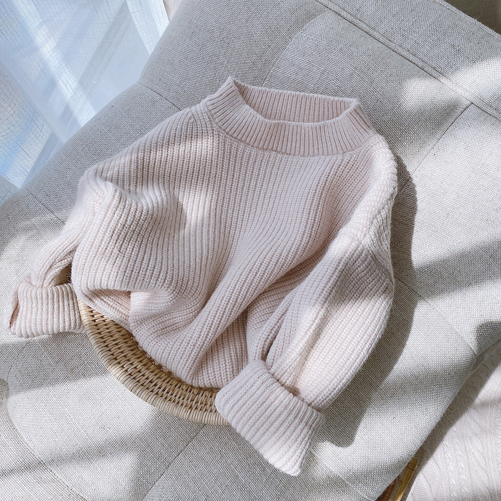 Pull ample et décontracté de style étranger pour fille, couleur bonbon, nouvelle collection