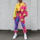 Printed Sweatshirt Two-piece Set