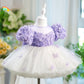 Girls' High-end Host Piano Performance Tulle Skirt Beautiful Light Luxury