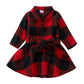 Black And Red Plaid Baby Dress