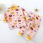 Children Velvet Thermal Underwear Suit