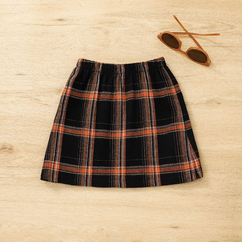 Ensemble jupe et pull tendance pour fille