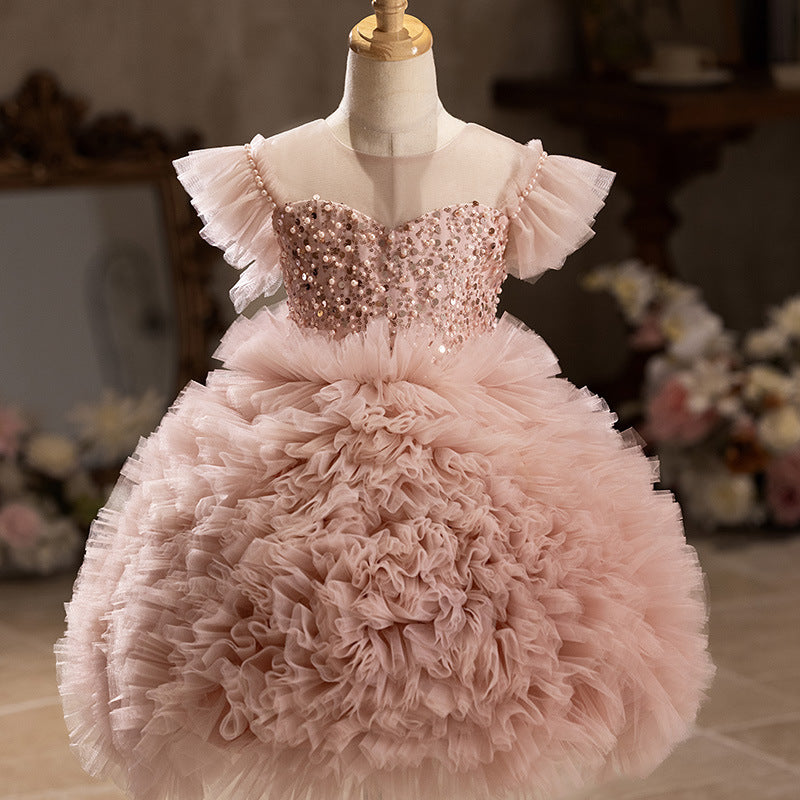 New Host Pettiskirt Birthday Costume For Piano Performance