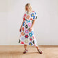 Women's Casual Chic Linen Lace-up Dress