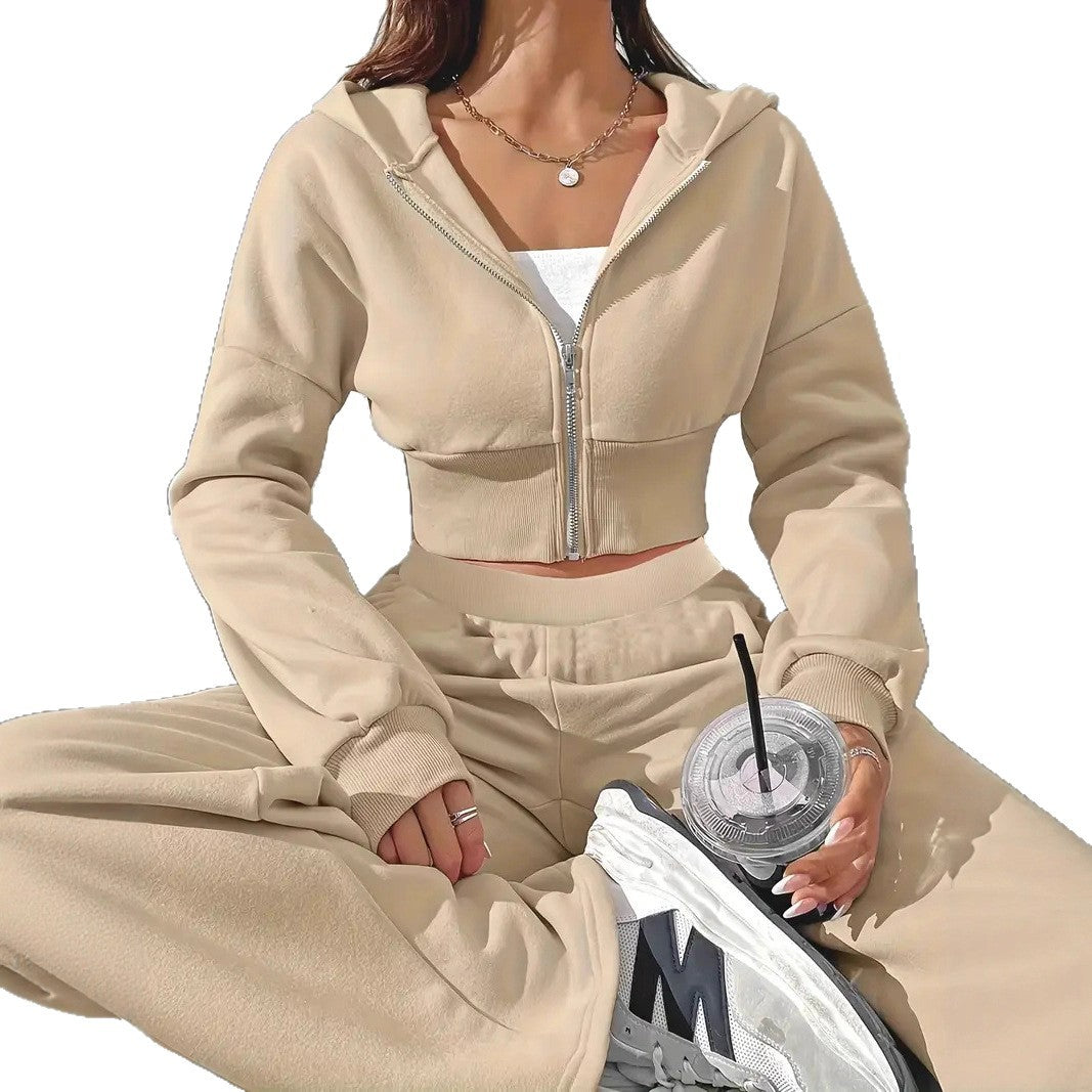 Women's Hooded Cross-border Commuter Two-piece Set