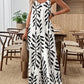 Womens Casual & Elegant V-Neck Jumpsuit With Tropical Leaf Print And Pockets For Women
