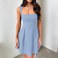 Solid Color Dress European And American Elegant Style