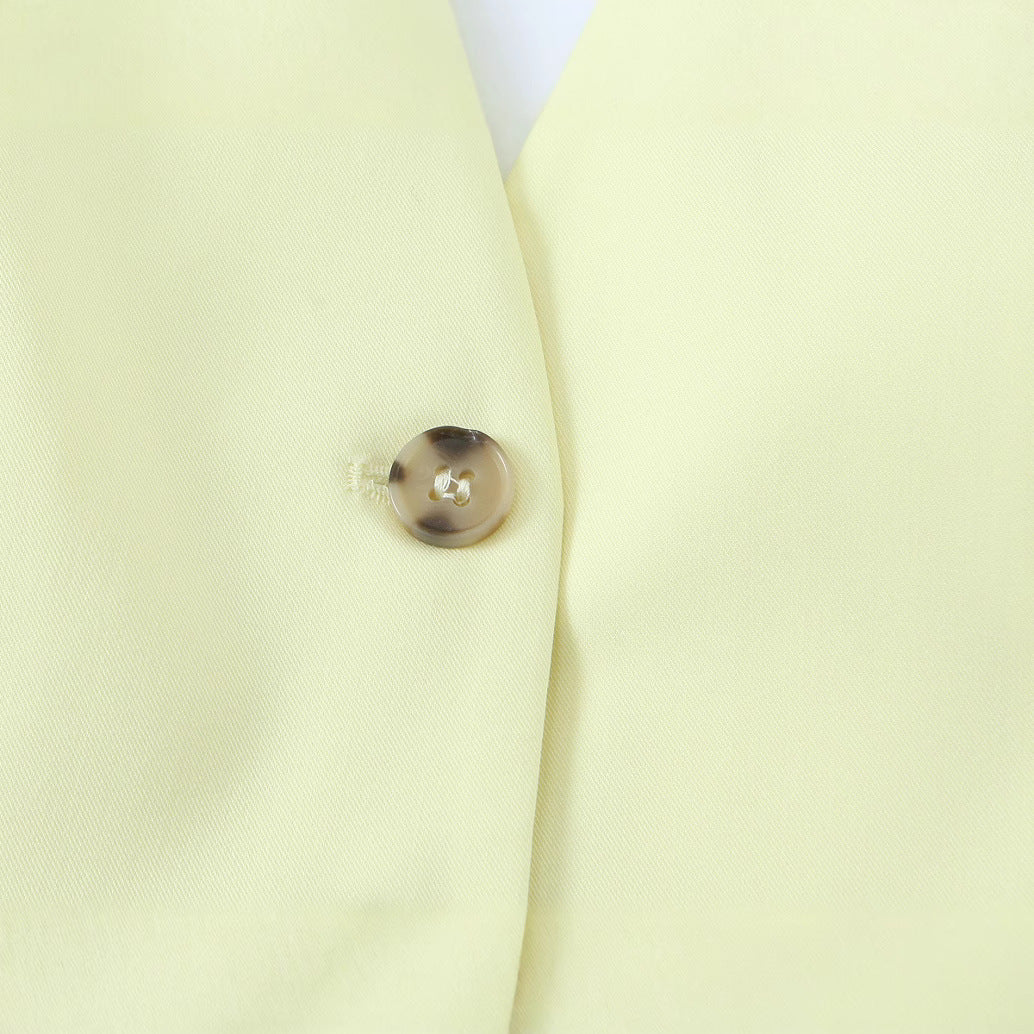 Spring New Fashion Hanging Collar Style Top Trousers Suit