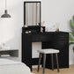 dressing table with drawers 50 x wood composite