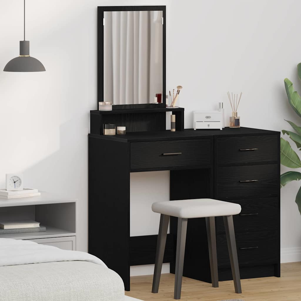 dressing table with drawers 50 x wood composite