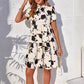 Doll Collar With Ruffled Hem Short Dress