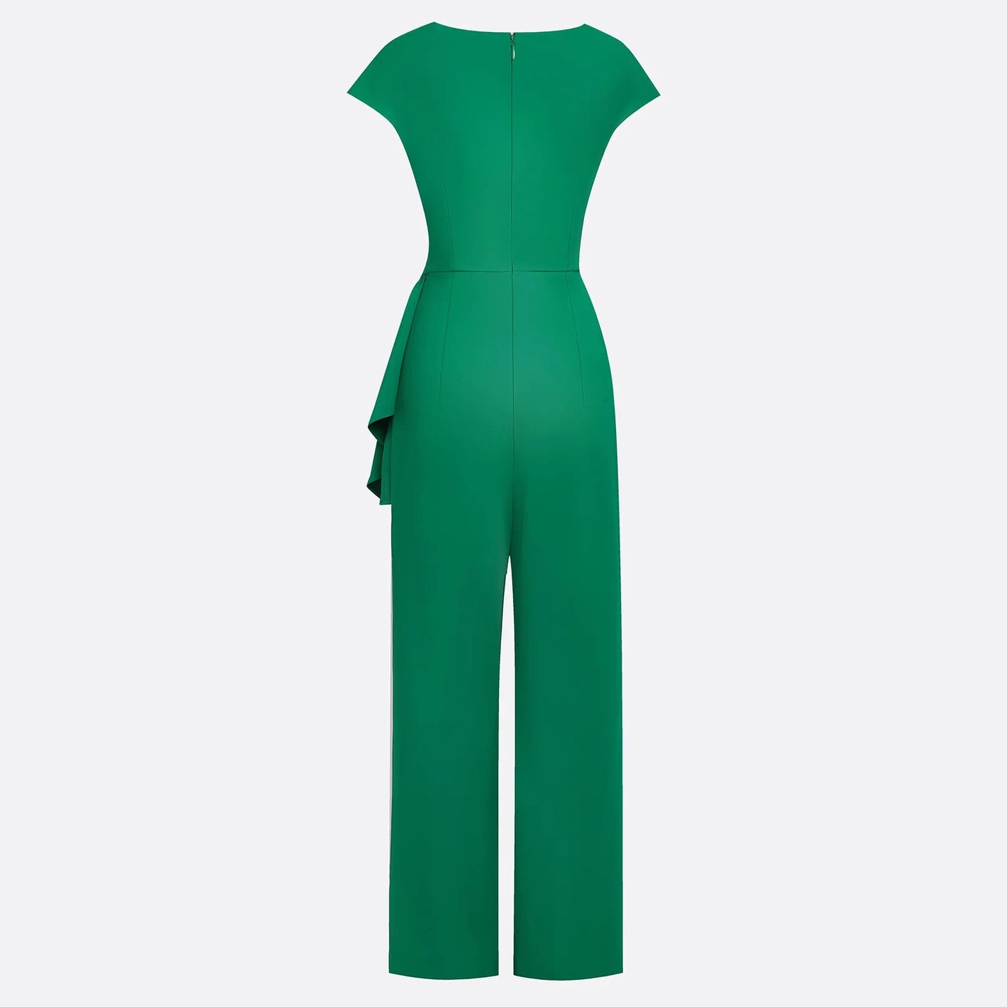 Sleeveless Cowl-neck Belted Middle Eastern Jumpsuit For Banquets