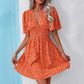 Robe confortable et décontractée à manches courtes pour femme