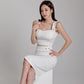Suspender Small Top Waist-tight Sheath Skirt Two-piece Set