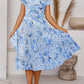 Summer Urban Casual Short Sleeve Round Neck Loose Women's Dress