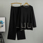 Knitting Suit Women's New Western Style Mid-length