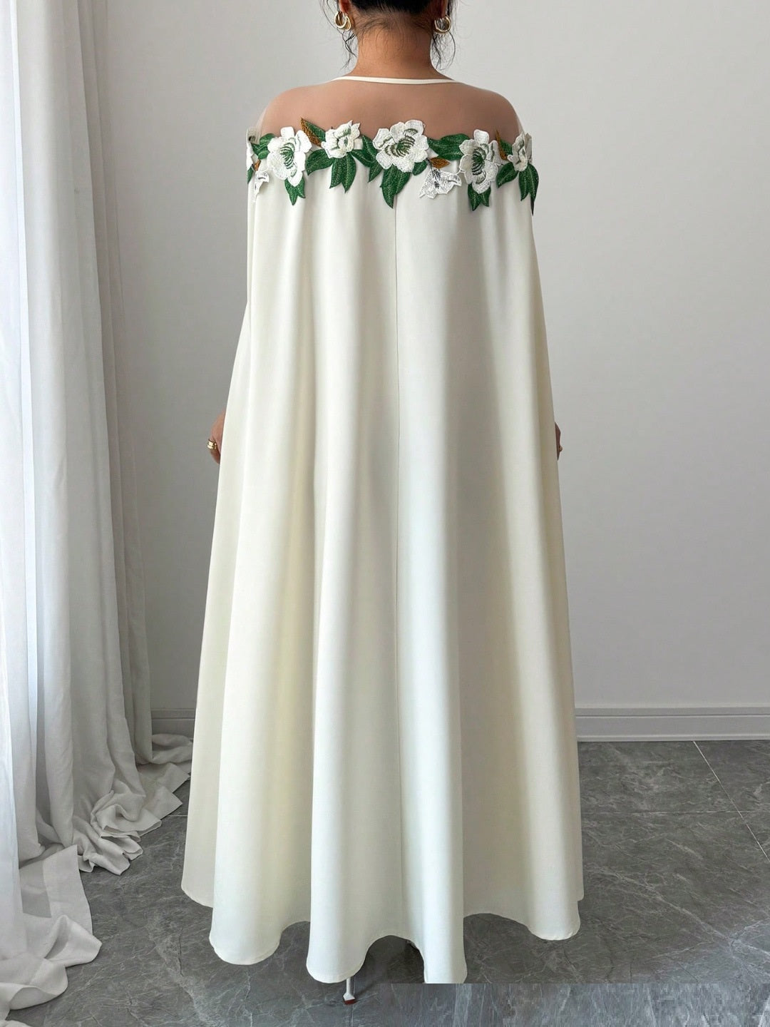 Stylish And Unique Floral Dress For Women In A French Design