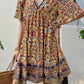 Female Casual Printing Ladies Dress
