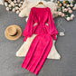 Women's Top And Sheath Skirt Two-piece Set