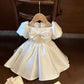 Children's Solid Color Versatile Age Birthday Princess Dress