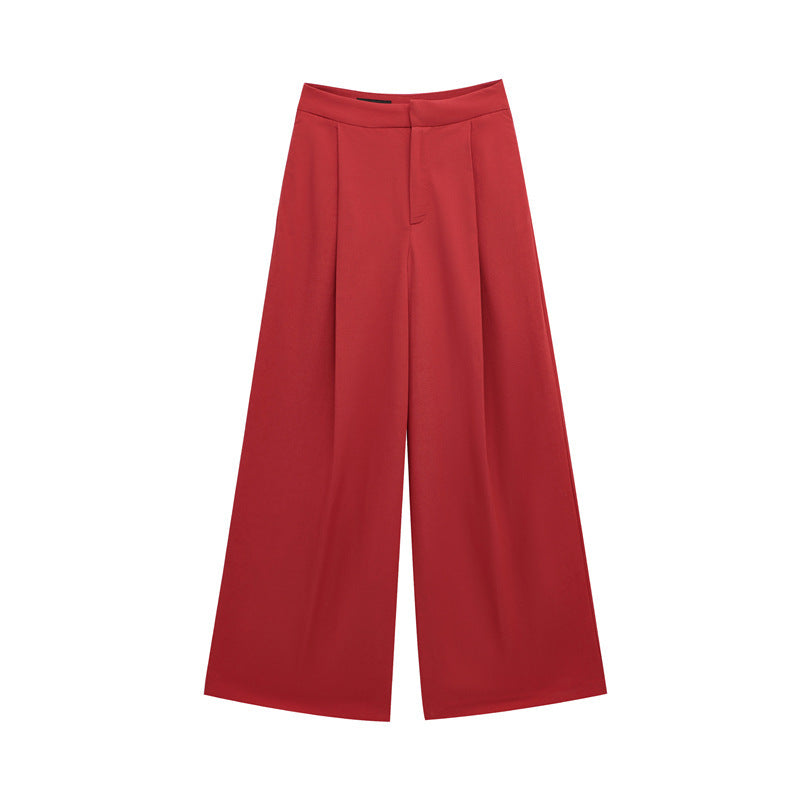 Tube Top Wide-leg Pants Show Temperament Wild Design Sense