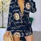 Women's Fashion V-neck Long Sleeve Top Commuter Shirt
