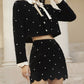 Women's Autumn Age-reducing Velvet Suit