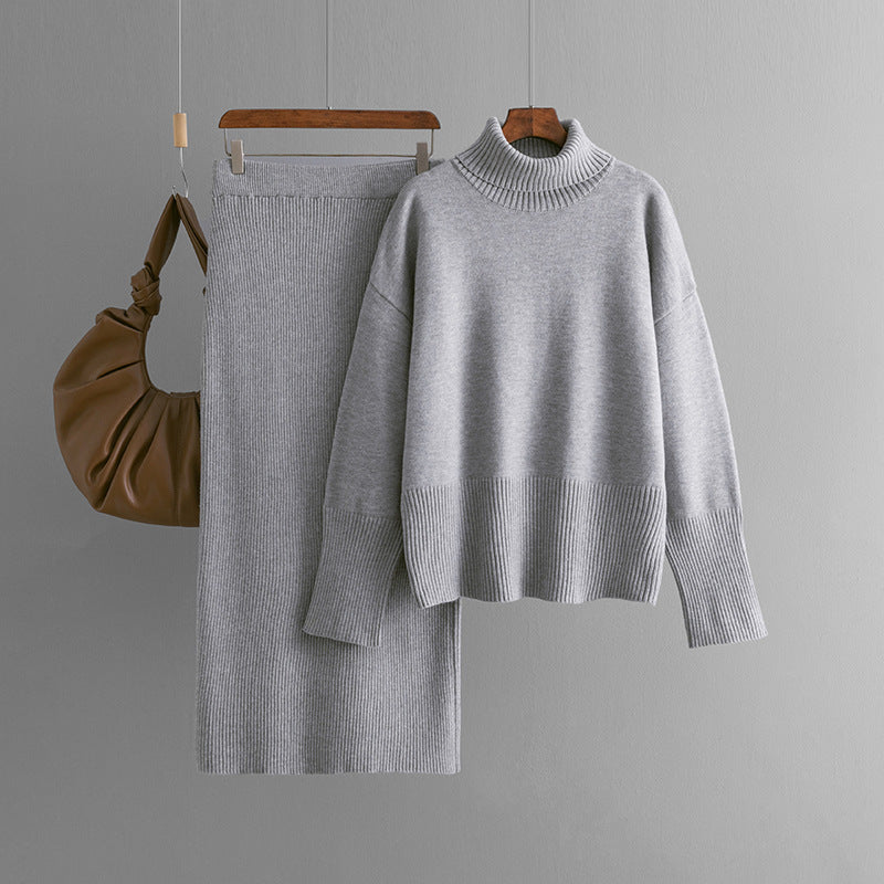 Autumn And Winter European And American Knitting Suit Women