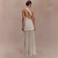 Chiffon Sleeveless Slim-fit Elegant Evening Gown