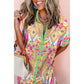 Fashion Geometry Pattern Printed Dress Women