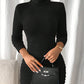 Euro-American Style High-neck Dress